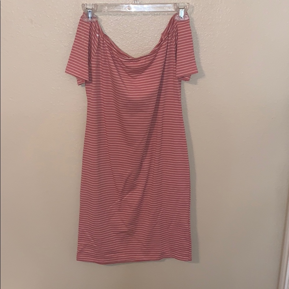 Off the shoulder dress